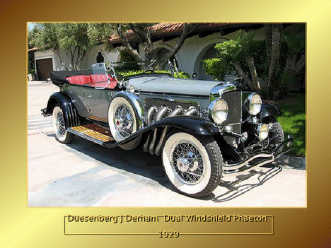 duesenberg j derham dula windshield phaeton 1929