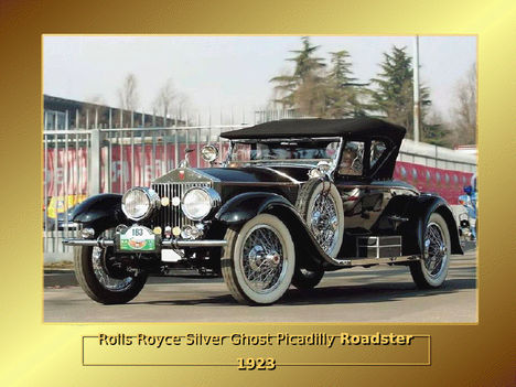 rolls royce silver ghost picadilly roadster 1923
