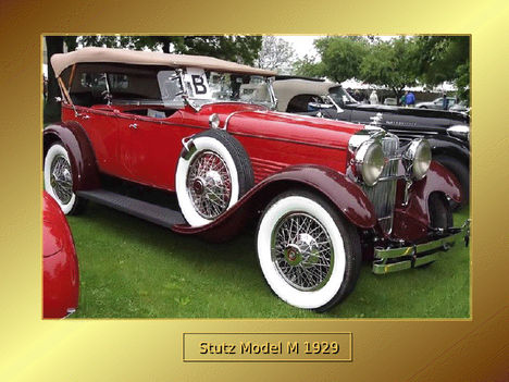 stutz model m 1929