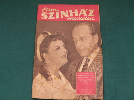 Film Színház Muzsika c. képes hetilap 1958. júl. 25-i száma