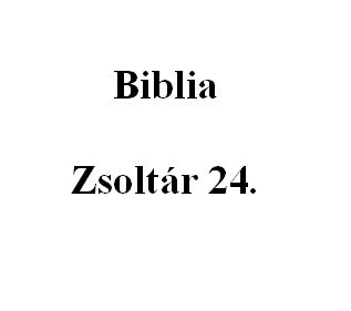 Zsoltár 24