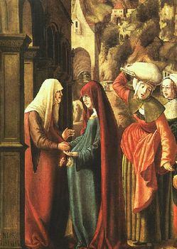 Mária látogatása Erzsébetnél