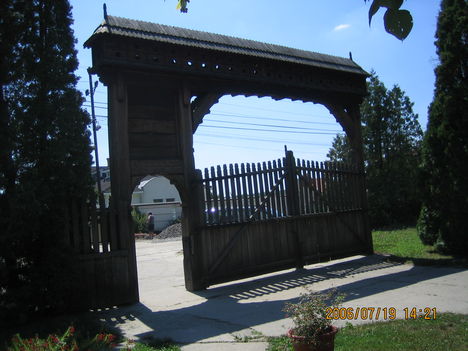 Szegedi füvészkert bejárata