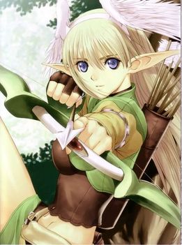 AngelWingedElfArcher