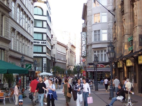 Budapest, Belváros - Váci utca