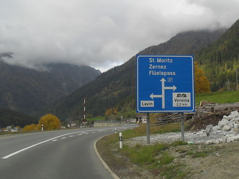Svájc Graubünden kanton  2010. okt