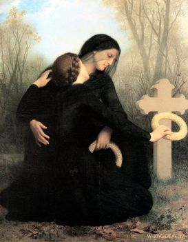 Le Jour des Morts, by William Bougueareau, 1859