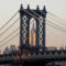 Manhattan bridge New York.