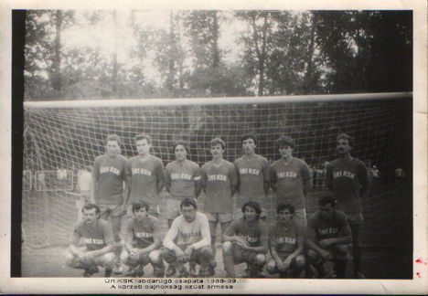 Az Úri KSK csapata 1988-89.