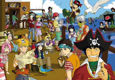 Naruto Shippuuden-Pirates
