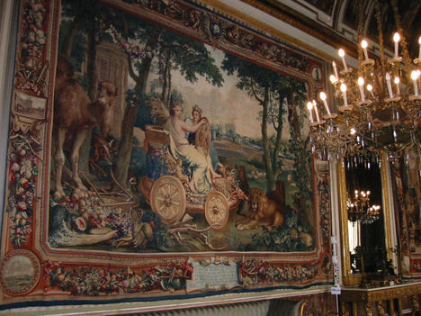 A Reale Palota egyik Royal gobelinje