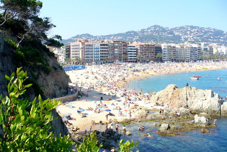Lloret de Mar tengerpart 1.