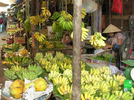 Banán piac