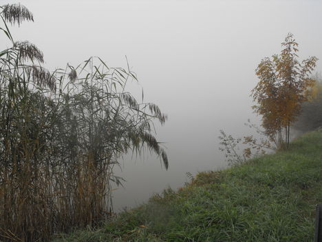 A falu egy ködös őszi napon 5