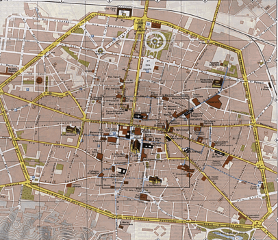 Bologna térkép