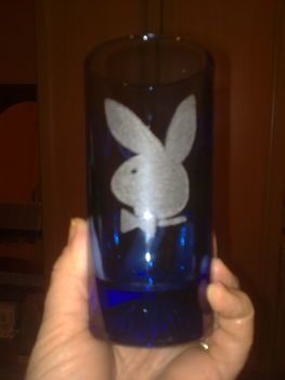Playboy nyuszis pohár