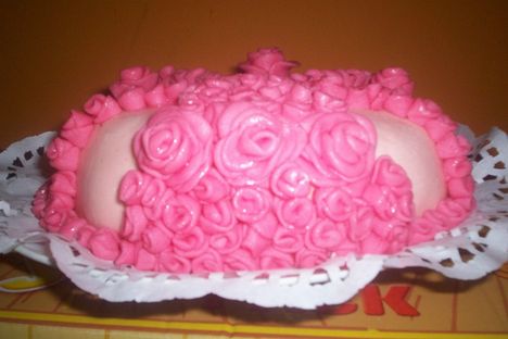 rózsás torta