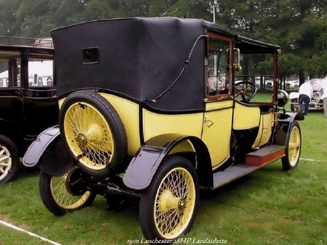 1910 Lanchester 28HP Landaulette