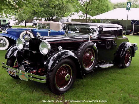 1929 Stutz Model M Supercharged Lancefield Coupe