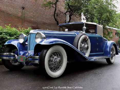 1930 Cord L29 Rumble Seat Cabriolet