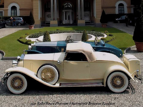 1937 Rolls Royce Phantom I Sprigfield Brewster Roadster