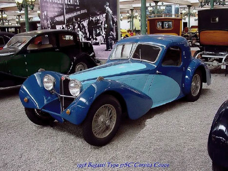 1938 Bugatti Type 57SC Corsica Coupe