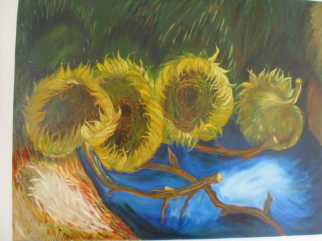 Vegyes Képtár 1 Napraforgók Van Gogh alapján