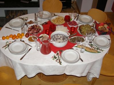 Az ünnepi asztal finomságai