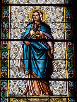 Szent Erzsébet ablakkép