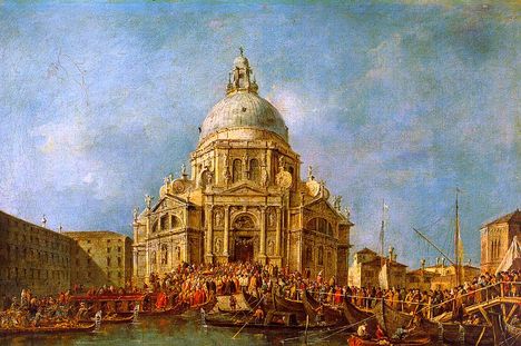 F_Guardi The Doge of Venice goes to the Salute (1768)