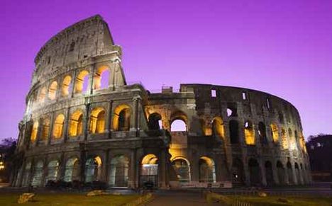 A Colosseum fényei