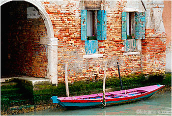 Barca Rosa-Venezia-Veneto