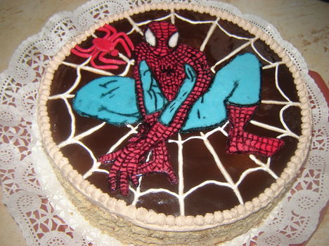 pókemberes torta