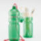 Műanyag palackból zárható toltartó