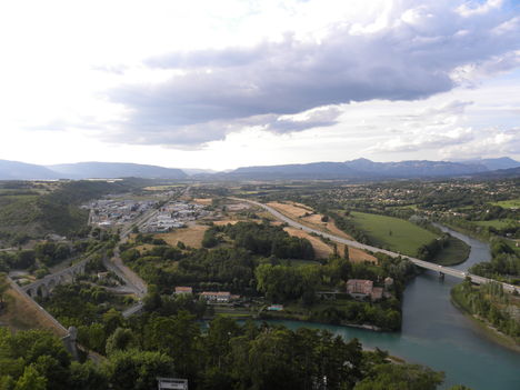 Sisteron, kilátás a várból 6