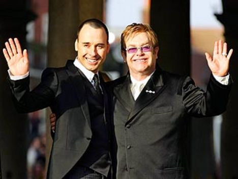 Elton John és David Furnish