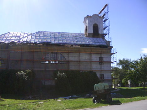 Templom felújítás 2010.