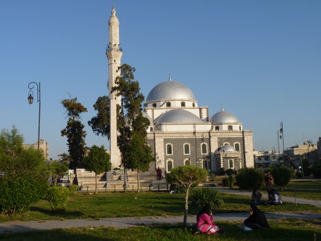 Homs város Khalid Ibn al-Walid mecset