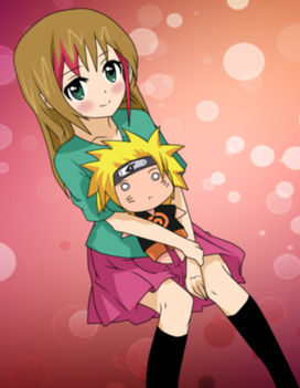 Watashi and Naruto.^^