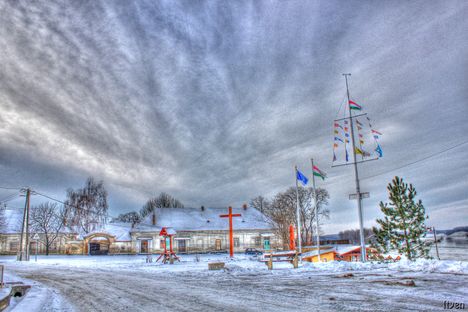 Gönyű Télen