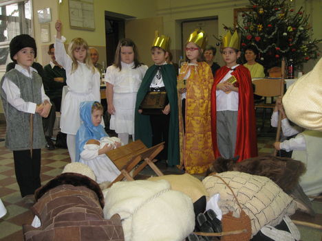 Karácsonyi ünnepély 2010.