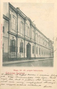1900. Győr M. kir. Polgári Leányiskola