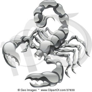 SKORPIO 37839-Scorpio-The-Scorpion-With-The-Zodiac-Symbol-Poster-Art-Print