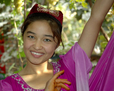 ujgur táncos