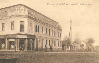 1912. Csorna Erzsébet utca, Östör palota