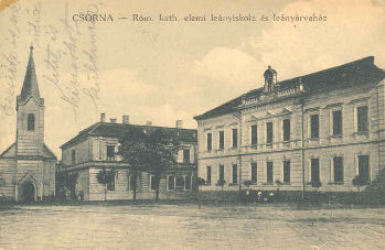 Csorna, 1920. Elemi leányiskola