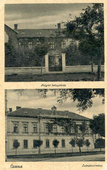 Csorna, 1930. Polgári leányiskola, Leányinternátus