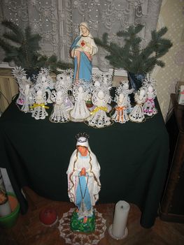 Mária és az angyalok