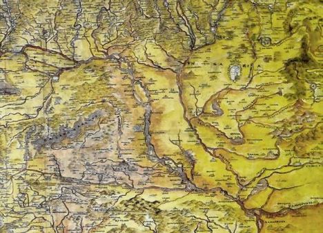 1566 történelmi térkép (Angielini)