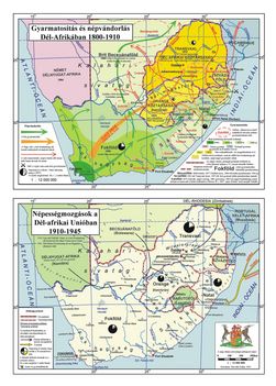Afrika gyarmatosítása térkép